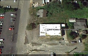 Carbide Processors Building - Google Earth top