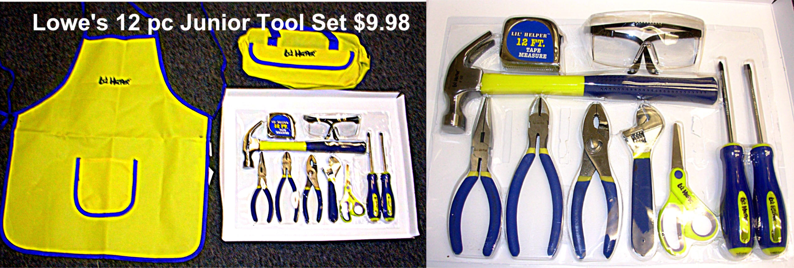 real tool kit for kid