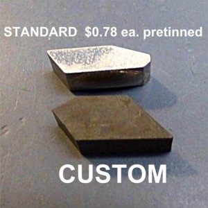 custom carbide saw tips