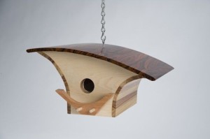 modern birdhouse